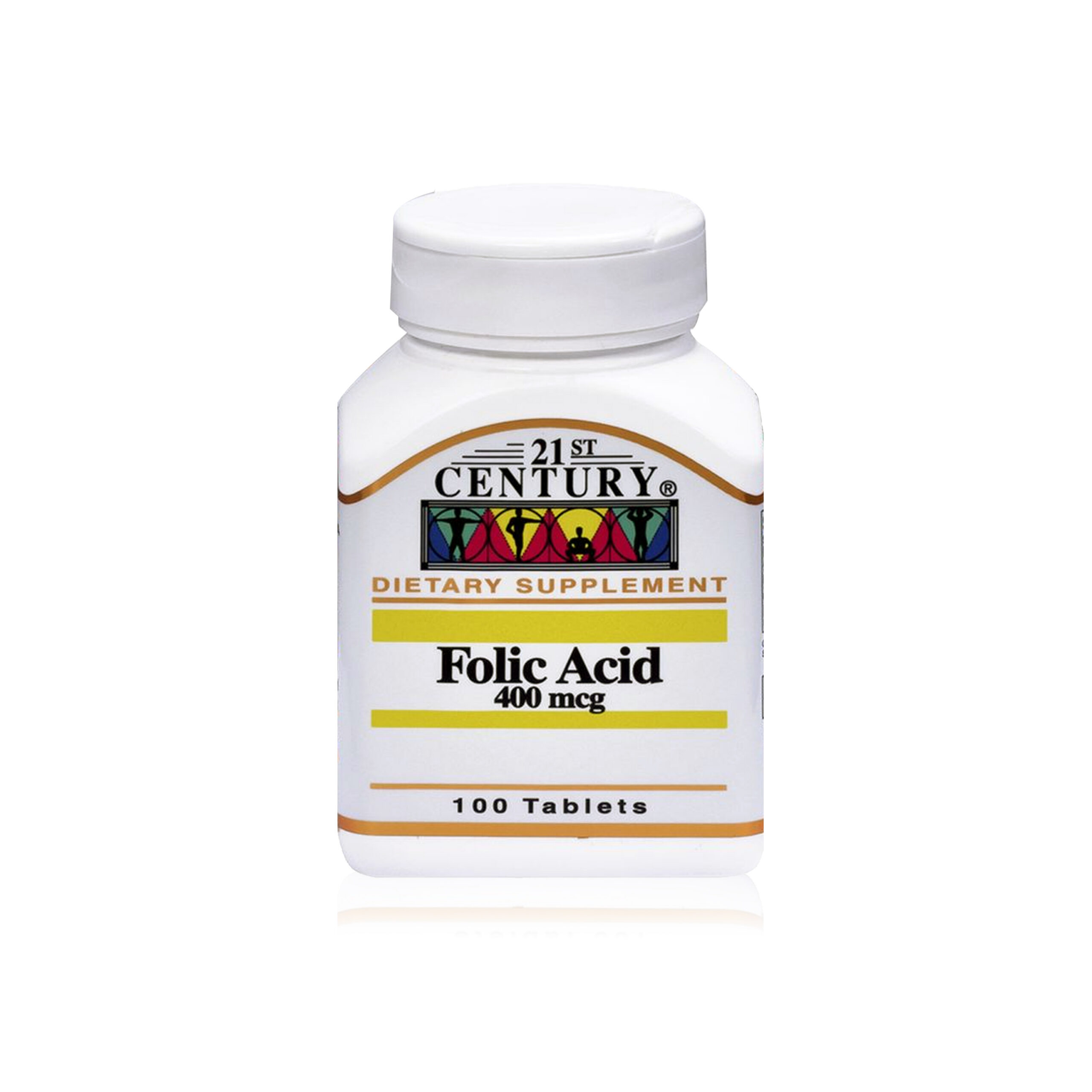 21st Century Folic Acid 400mcg 110 Tablets