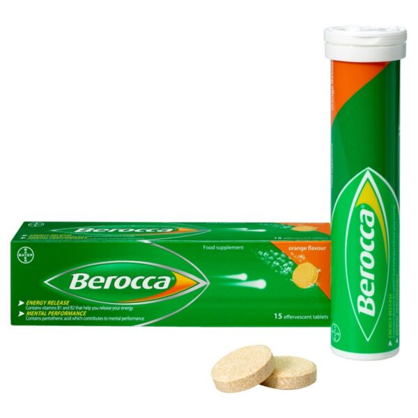 Berocca Performance Orange 15 Effervescent Tablets