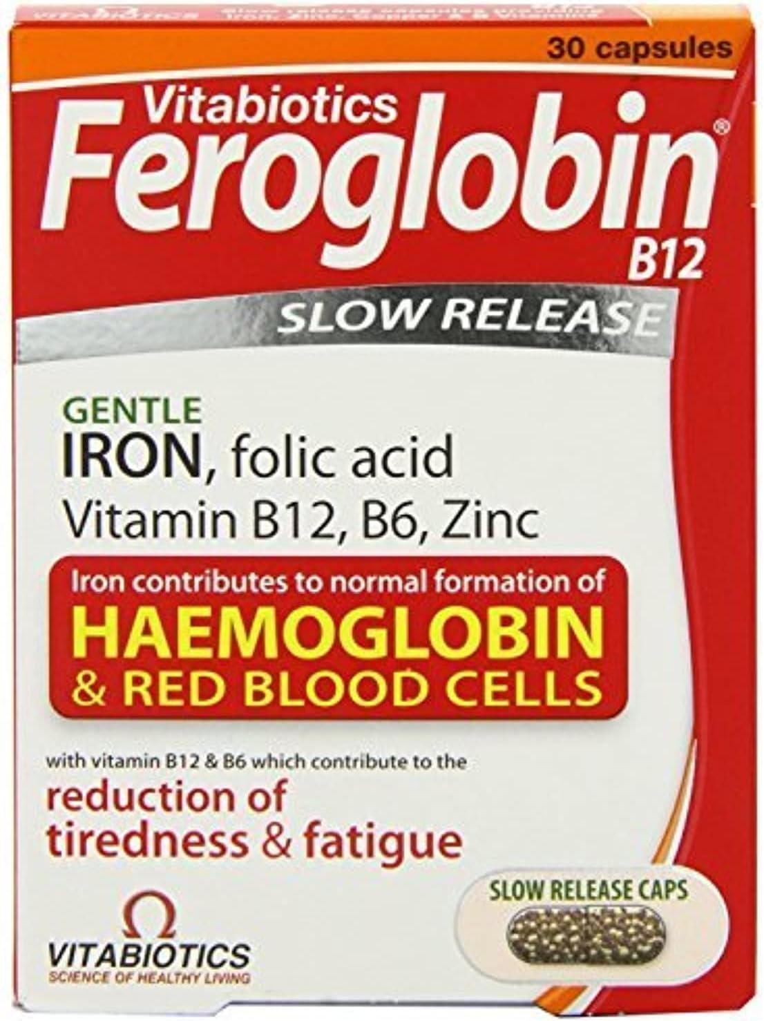 Feroglobin B12 30 Capsules