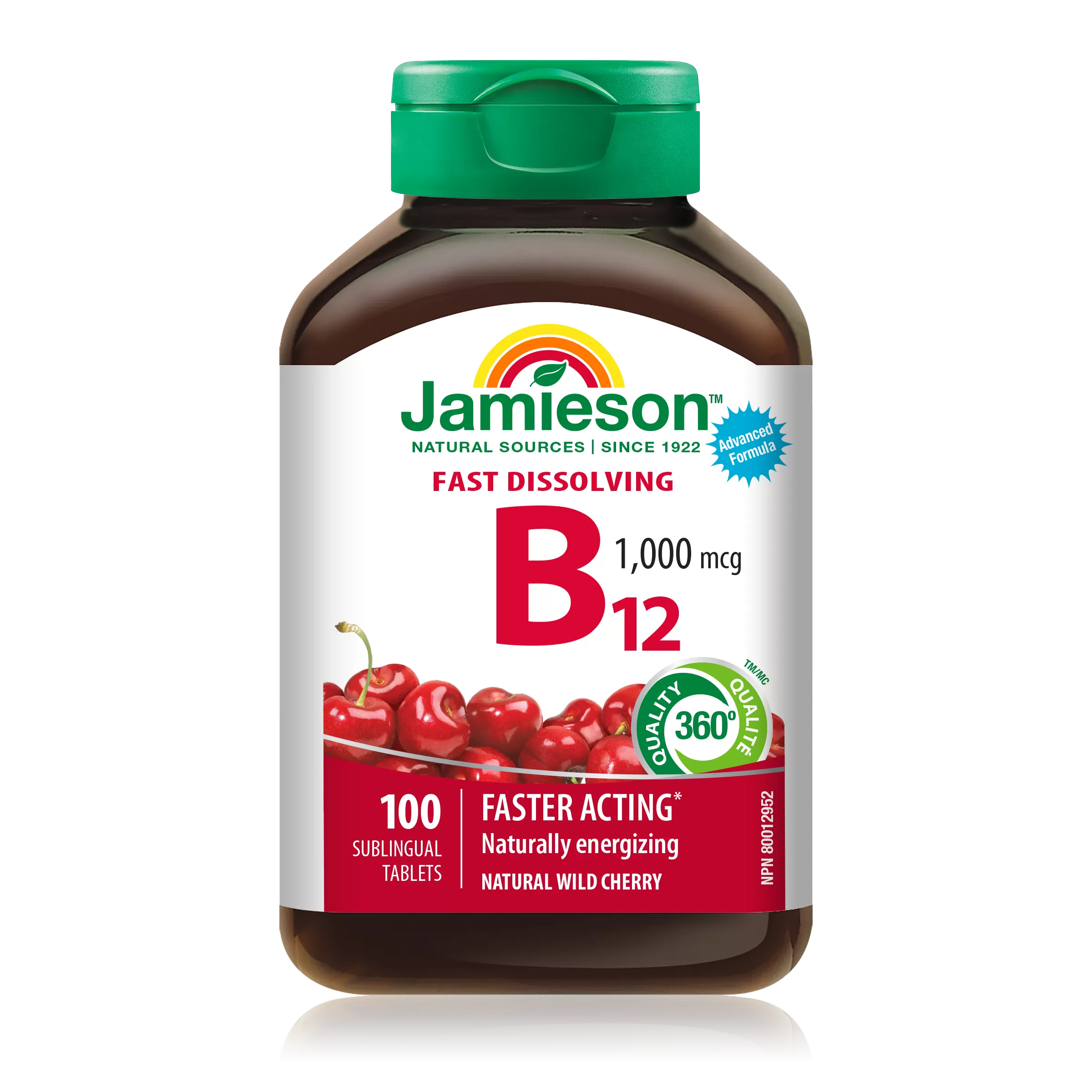 Jamieson Vitamin B12 1000mcg 60 Tablets