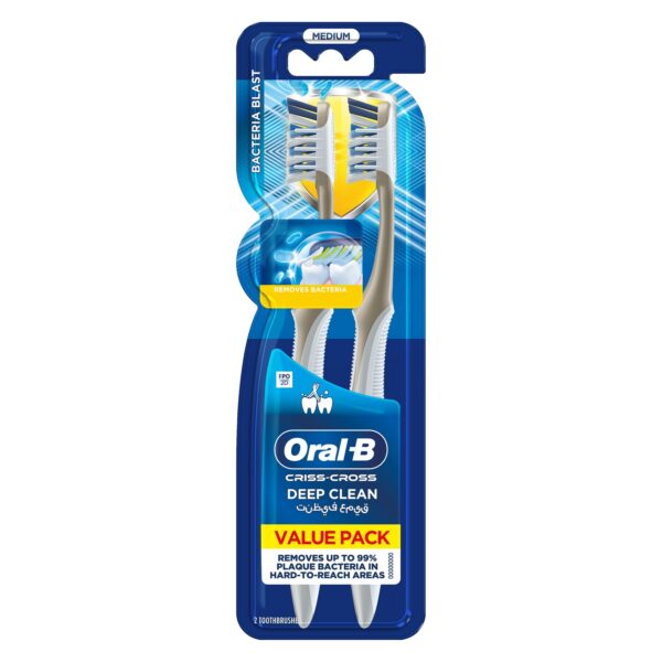 Oral-B Pro-Expert Toothbrush Medium 2 Pack