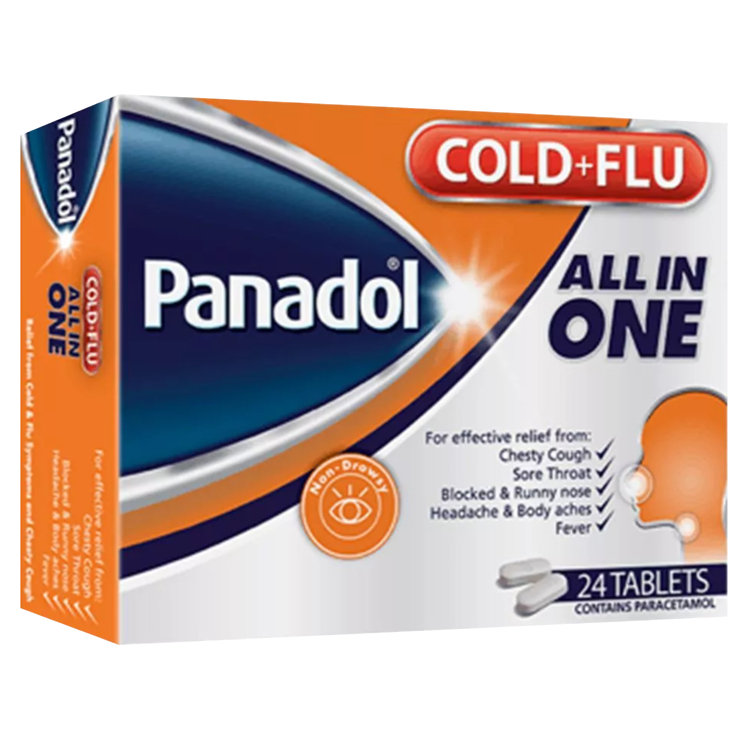 Panadol Cold & Flu 24 Tablets