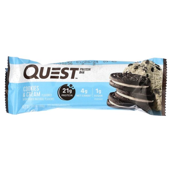 Quest Cookies and Cream Protein Bar 60g