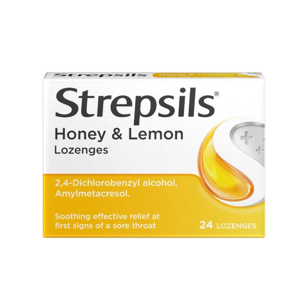 Strepsils Honey & Lemon 24 Lozenges